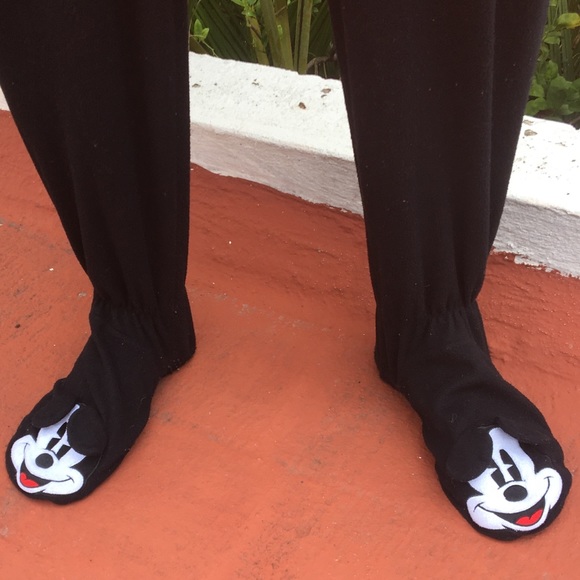 Disney Mickey Mouse Black unisex Onesie Large XL - Picture 4 of 6